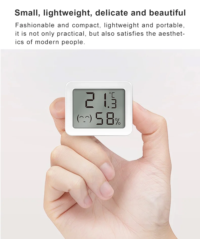 Ewelink Zigbee3.0 Temperature & Humidity Sensor Real-Time Monitoring Accurate In