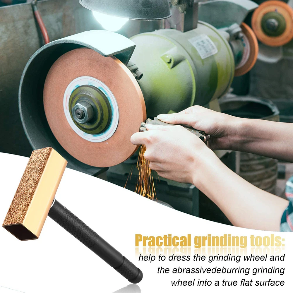 

Handheld Diamond Grinding Wheel Dresser Sanding Disc Sharpening Stone Thicken Abrasive Tools Bench Grinder Dressing Hand Tools