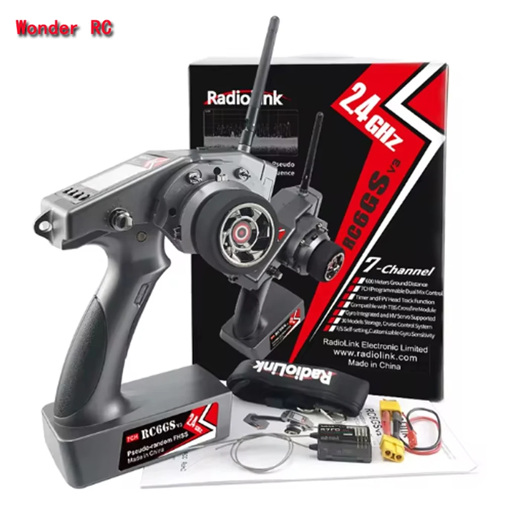Récepteur RC Flysky FS-R6F R6FG R7FG R8FG et Radiocommande RC6GS