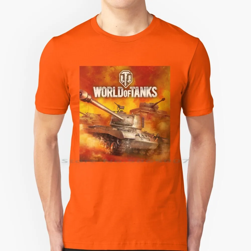 World Of Tanks T Shirt 100% Cotton Wot Gamers Tank World Of Post Cool Cheap Big Size 6Xl Tee Gift Fashion