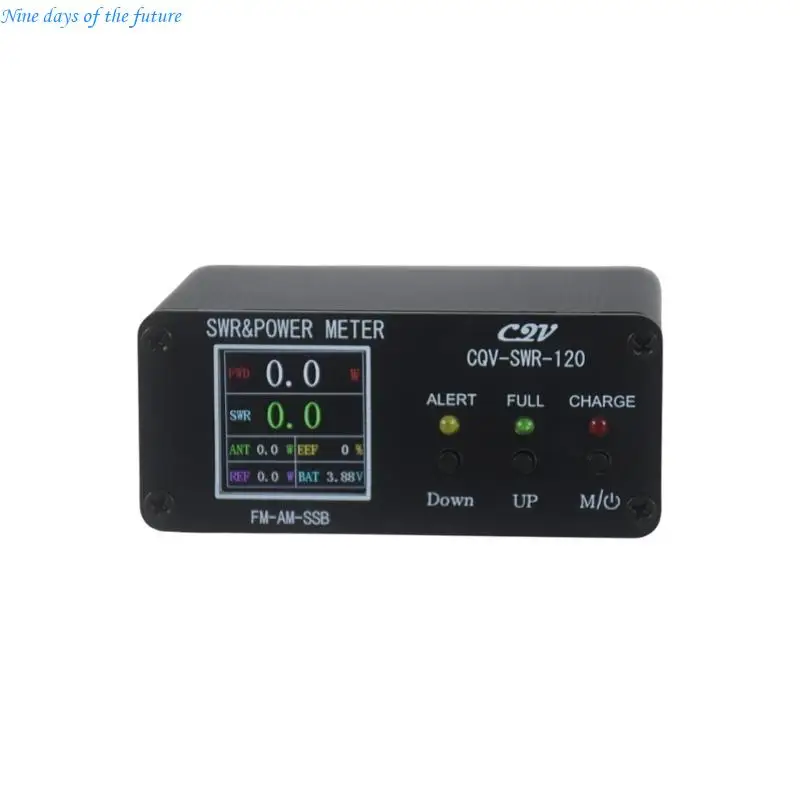 1.8MHz-50MHz 0.5W-120W SWR HF단파 정상파 측정기 SWR 및 전력계FM CW SSBModes E65A