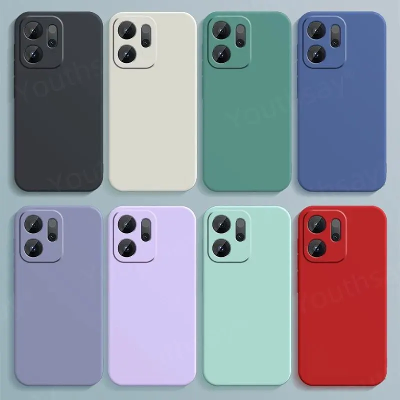 Original Liquid Silicone Soft TPU Phone Bumper Case Cover