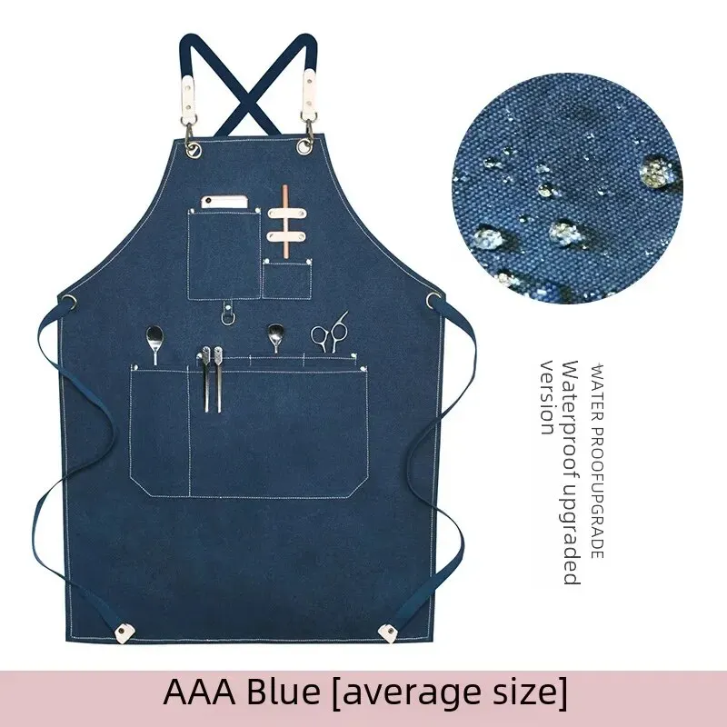 Thick canvas AAA style blue