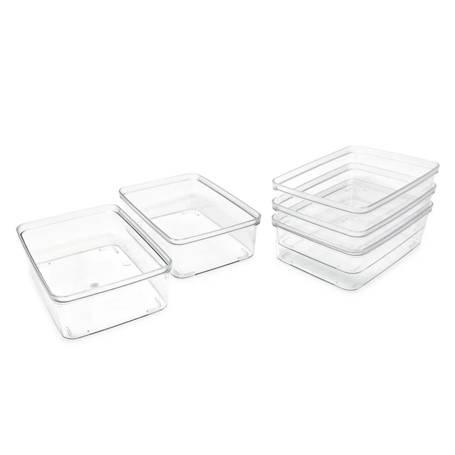Great Plastic clear high quality Plastic boxes/containers with lid perfect  for storage - AliExpress
