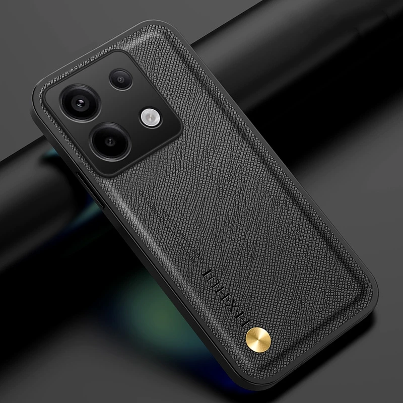 Custodia Onda Per Xiaomi Redmi Note 13 Pro 4G / Poco M6 Pro - Silicone Antiurto Nero