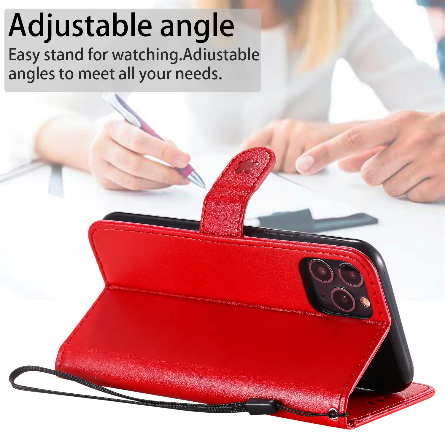 TiHen Compatible Con Cover Motorola G8 Plus,Portafoglio Custodia - Foto 8