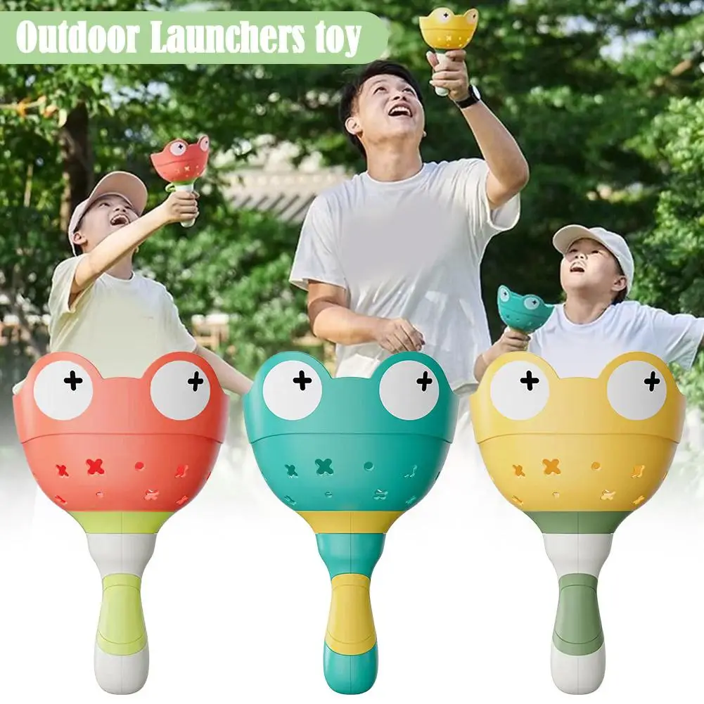 

Outdoor Sport Flying Saucer Disc Launcher Kids Flying Toys Pull String UFO Throw Catch Propeller Children Toys Gift For Boy Y5I4