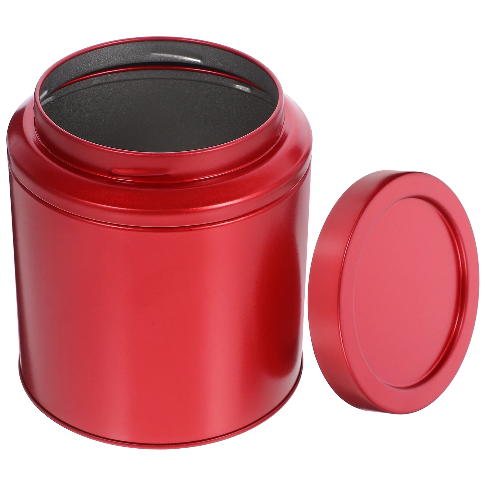 

Simple Tea Jar Sealing Storage Can Coffee Beans Jar Kitchen Countertop Tin Jar