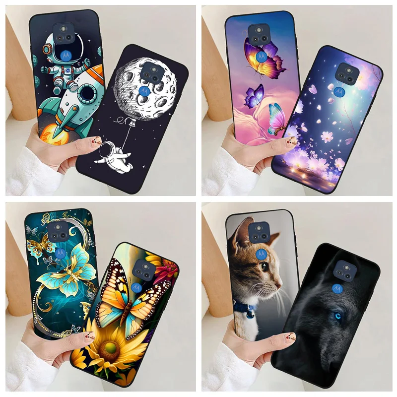 Sleek Silicone Protective Case for Motorola G Play 2021 - Fashionable TPU Back Cover Bumper