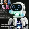 Dance Music 6 Claws Robot Octopus Spider Robots Vehicle Birthday Gift Toys for Children Kids Early Education Baby Toy Boys Girls 1