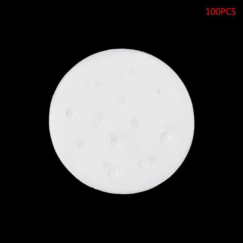 

Restaurant Under Round Disposable Parchment Streamer Paper Liners Air Fryer Non-Stick Basket 100pcs Steamer Papers White