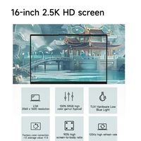 Lenovo Laptop Thinkbook 16 2024 AMD Ryzen R7-8845H 16G Scalable DDR5 RAM 1TB/2TB SSD 16"2.5K 120Hz Notebook Computer PC 2