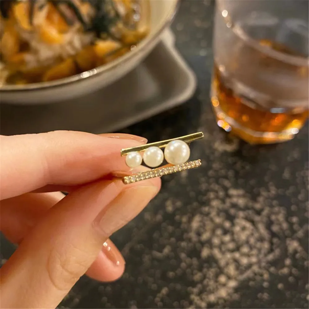 

DIY Pearl Small Accessories S925 Sterling Silver Jewelry Multi Bead Gold Silver Ring Empty Set Fit 5-7mm Beads
