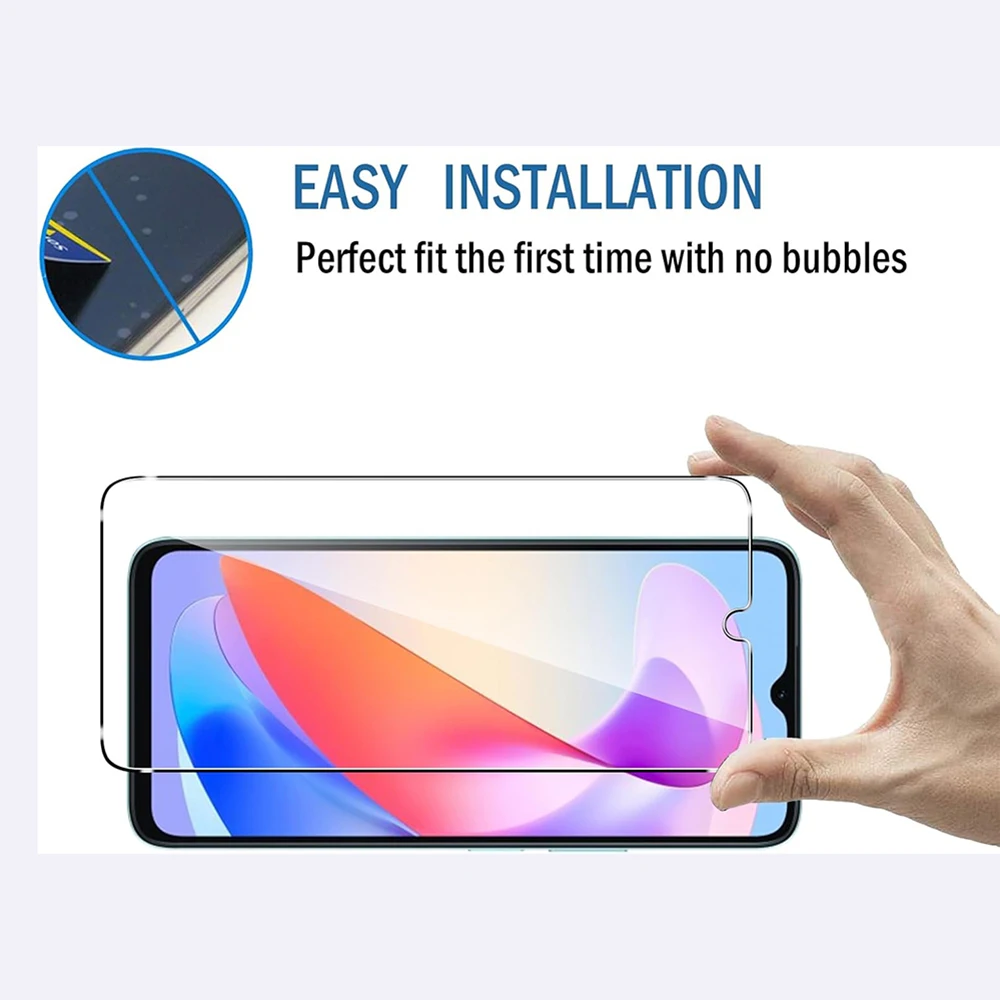 5-Pack Premium Tempered Glass Screen Protectors