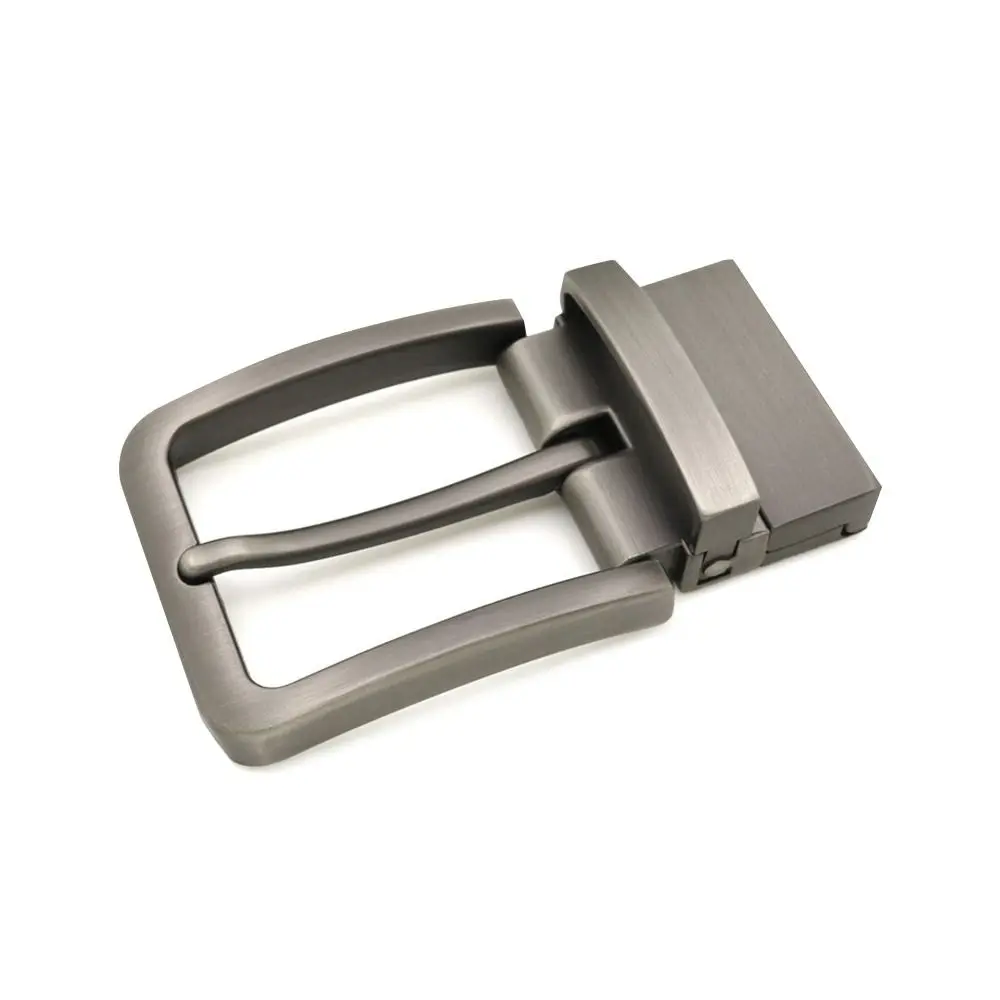 Men's Rotatable Metal Pin Belt Buckle for DIY Leather Craft and Jeans Accessories