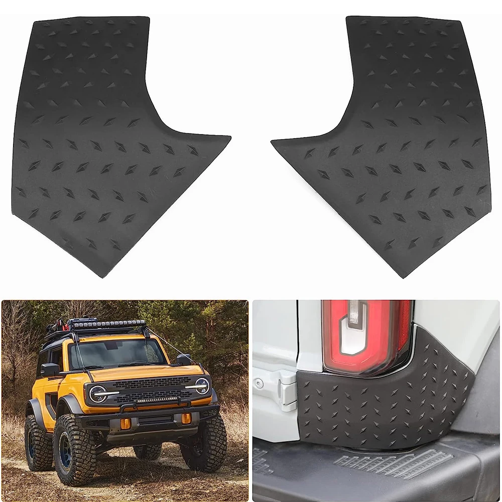 

Rear Corner Edge Guards For Ford Bronco 2021 2022 2023+ Body Armor Bronco Exterior Accessories Parts Car Styling