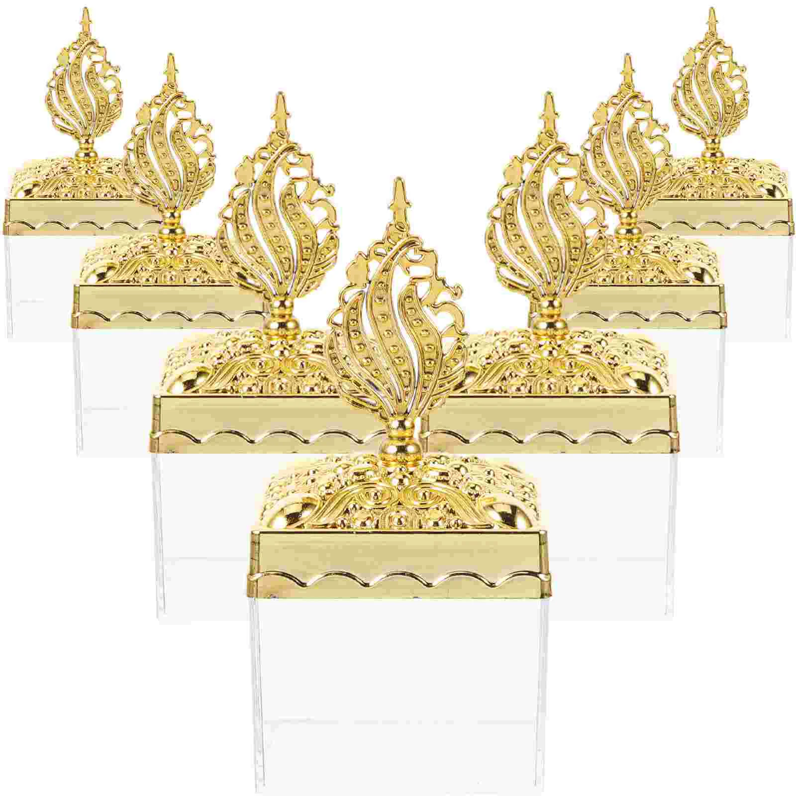 

Wedding Candy Boxes Plastic Chocolate Cookie Biscuit Packing Boxes Baby Shower Birthday Party Display Decorations