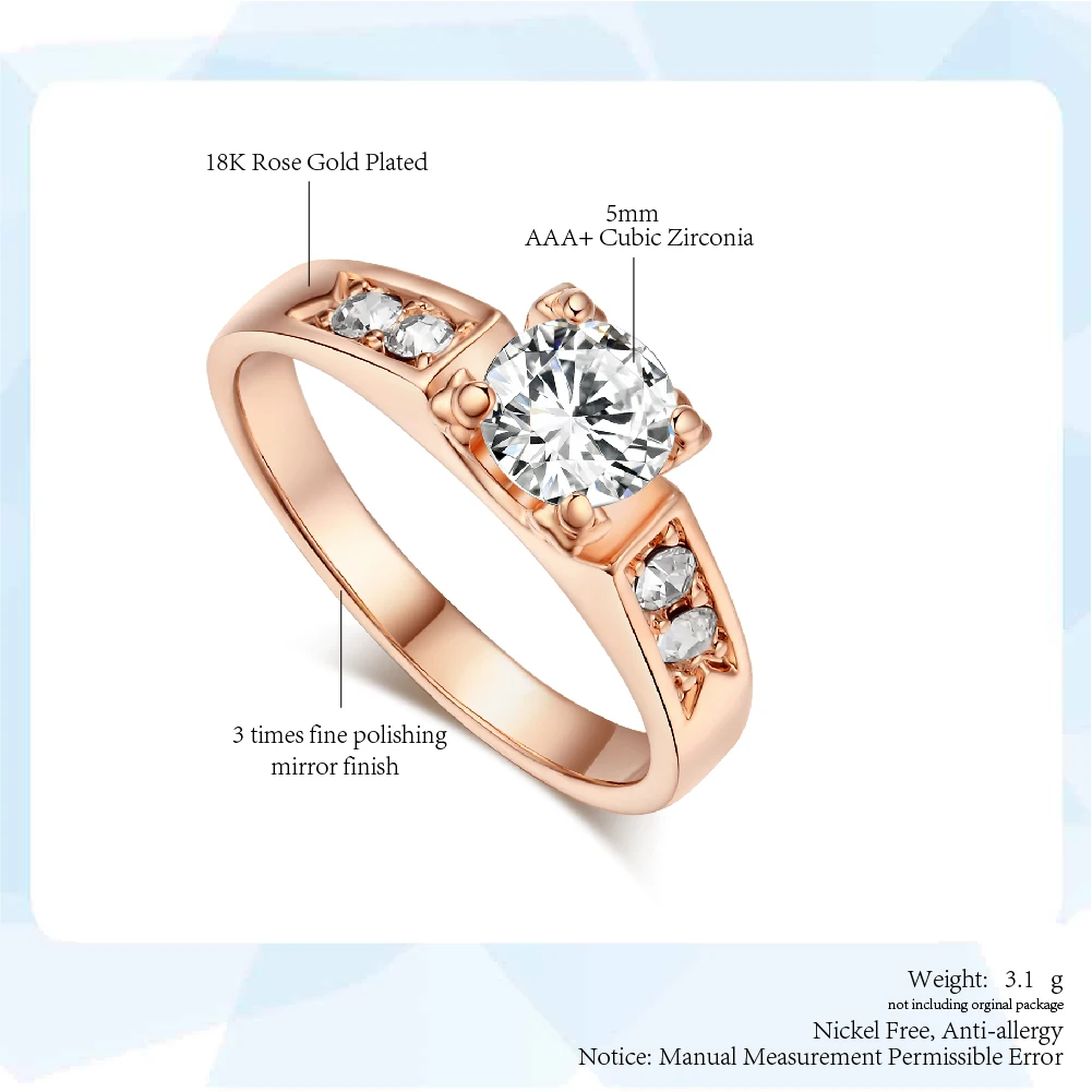 Wedding Ring For Women Bride Shiny Zircon Engagement Anniversary Gifts For Couple Fashion Jewelry Kpop Accessories R051 crystal rings,engagement rings,zircon rings,fashion rings,wedding rings,couple rings,fashion ring,finger rings