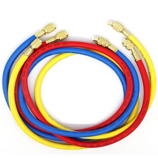 Tubo Di Ricarica Refrigerante Per Aria Condizionata - 1/4SAE, High Pressure Fino A 4000psi - Foto 5