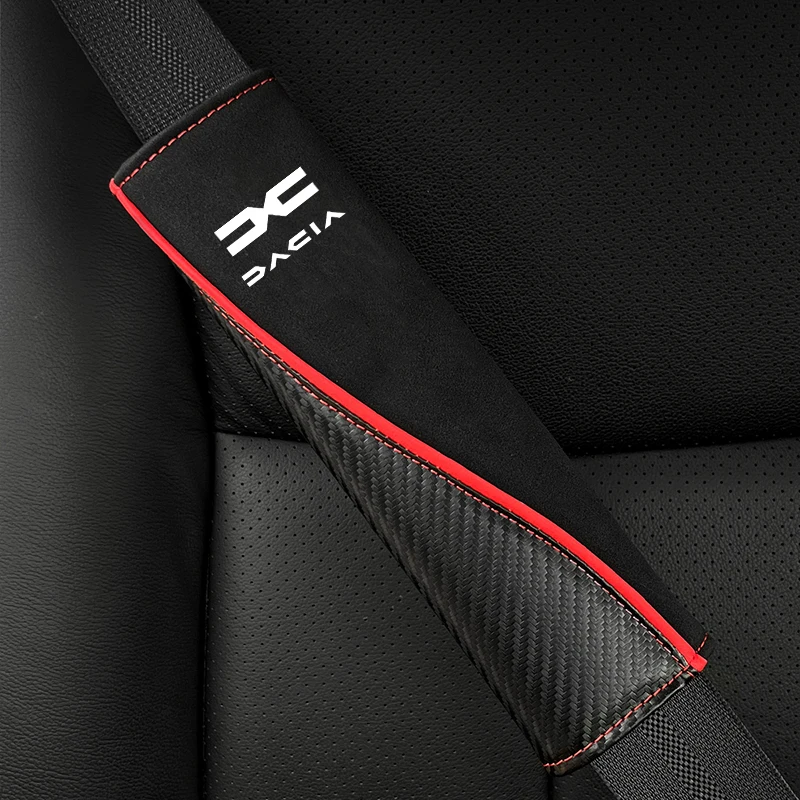 Coussinets De Ceinture De Sécurité Pour Dacia Duster, Logan, Sandero - 2 Pièces - Confort Et Protection épaules