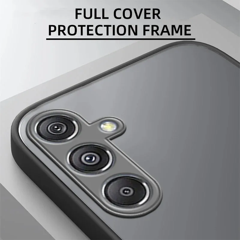 Shockproof Armor Matte Back Cover Phone Case