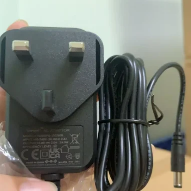 DC12V 2A 전원 공급 장치 전원 어댑터 조명 드라이버 변압기 매니큐어 기계용 영국 플러그