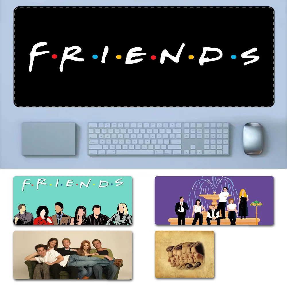 

Friends tv Show Mousepad New Rubber Mouse Durable Desktop Mousepad Size for Game Keyboard Pad for Gamer