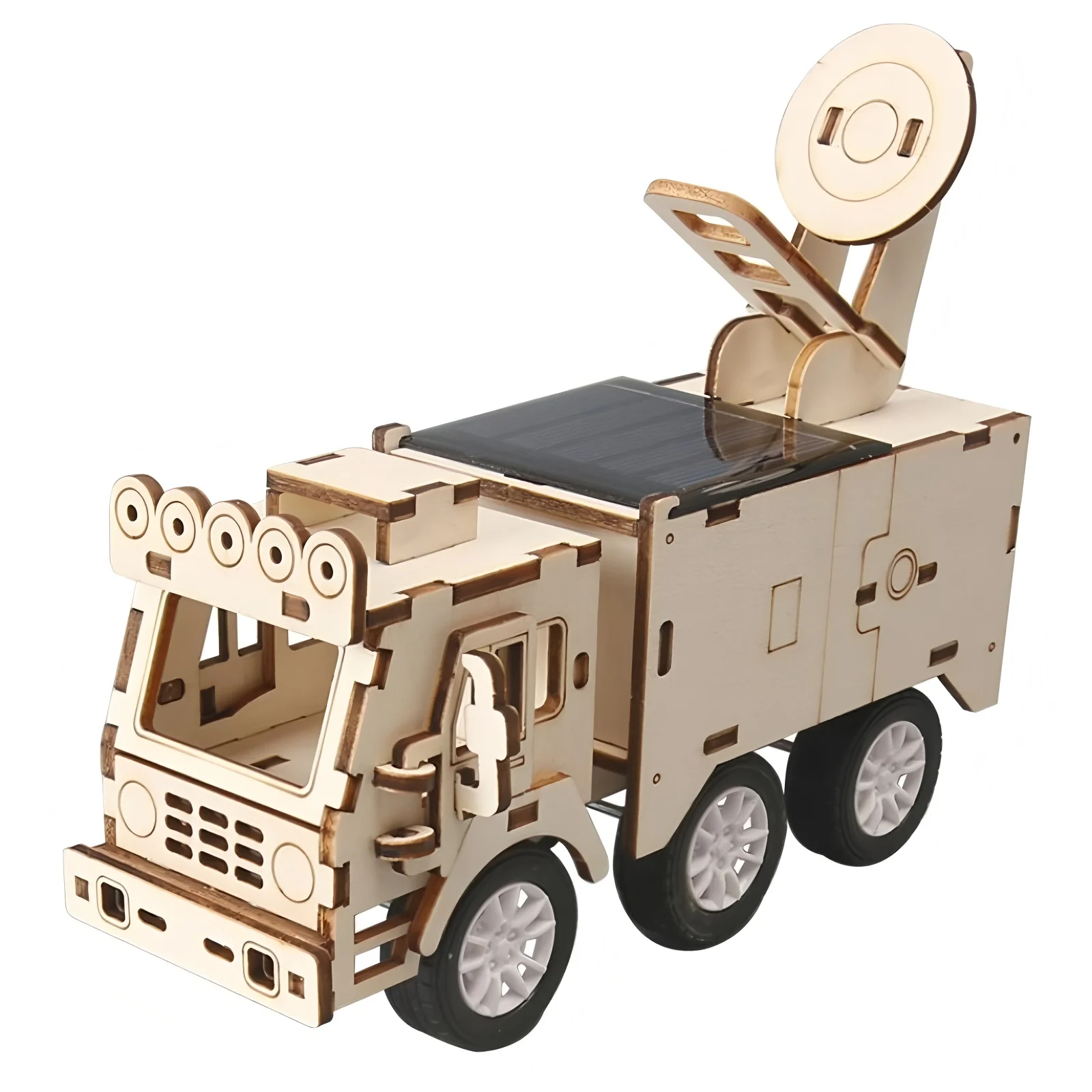 Interactive DIY Wooden Science and Education Puzzle Kit