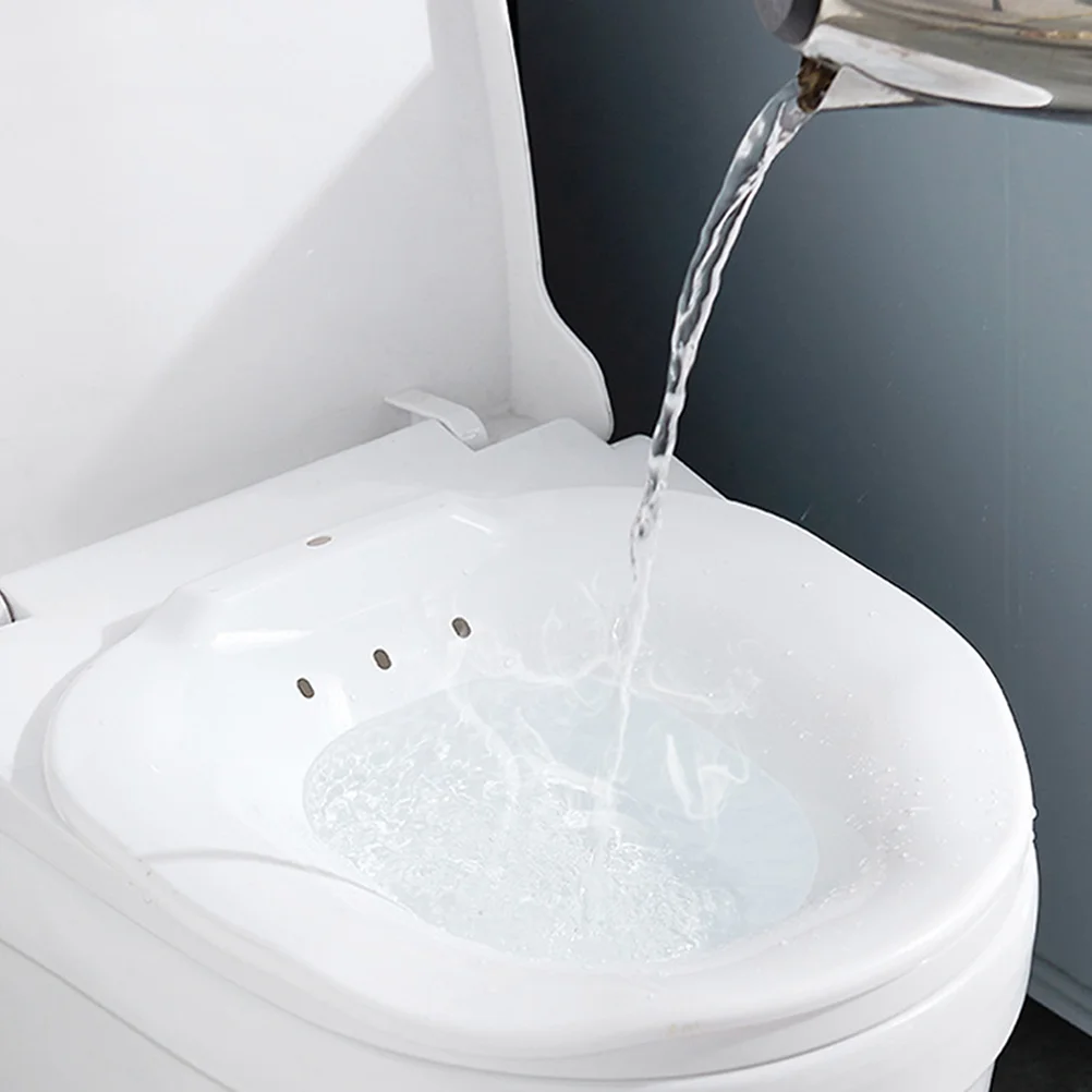 Postpartum Nursing Basin Pregnant Woman Portable Bathtub Over The Toilet Soak Pp Hemorrhoid Sitz