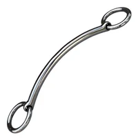 1pc Horse Bit for Sensitive Mouth Corners Stainless Steel Material Durable Rust Comfortable Safe for Horses equipment 1
