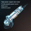 Deli 220V Mini Angle Grinder 860W high-power grinding tool 100mm cutting diamond electric tool polishing and grinding machine 3