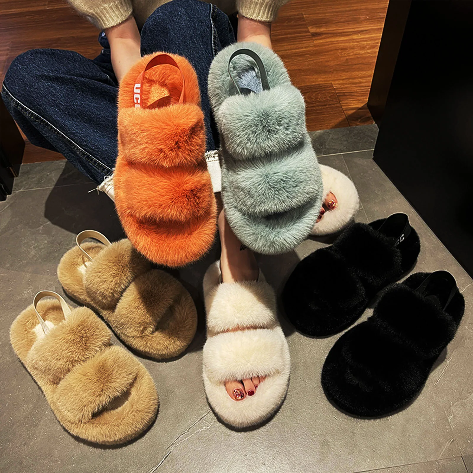 Рисунок 4 - Новинка, модные зимние тапочки