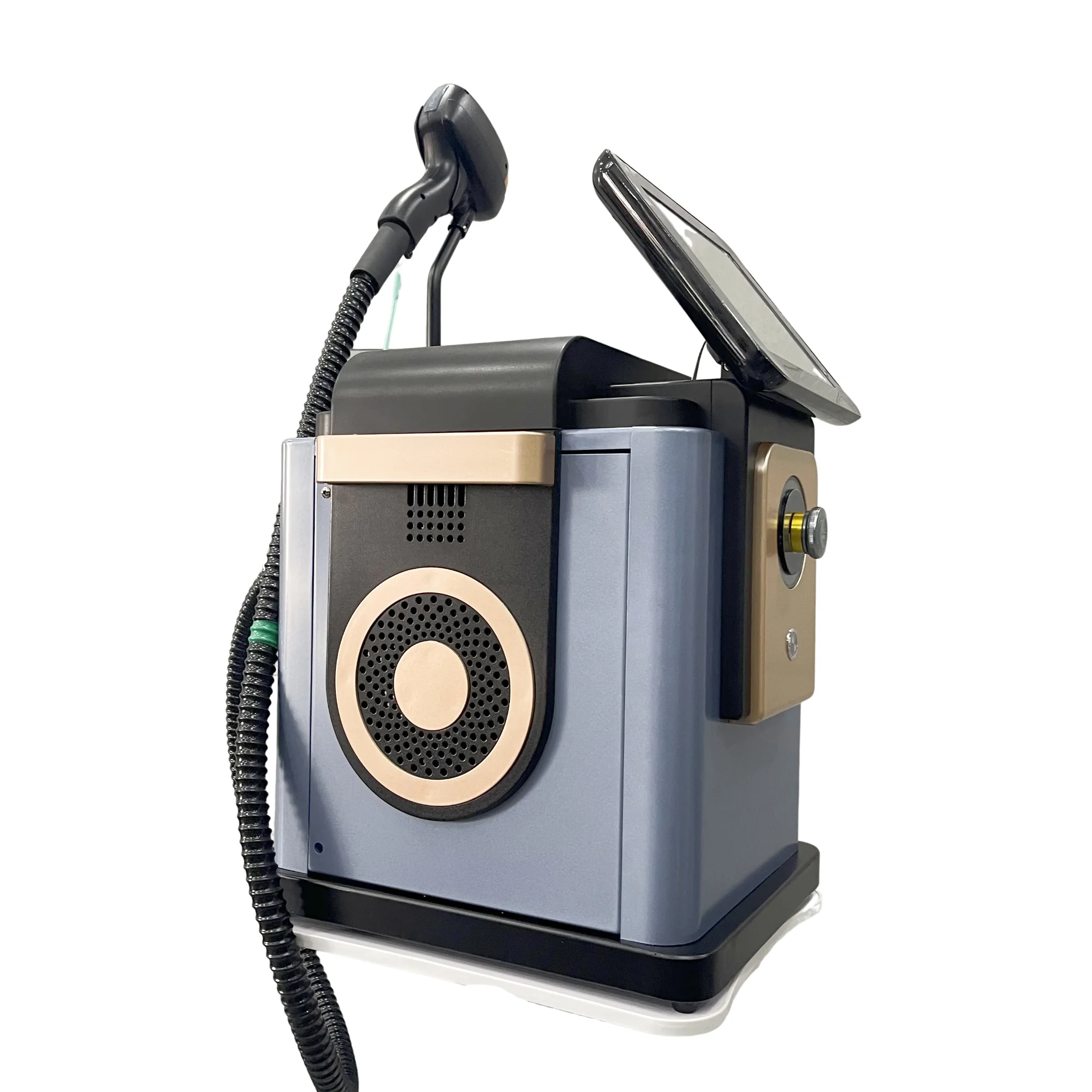 Black Swan Portable Professional 3 Wave Diode Ice Titanium Laser Body Hair Removal Machine 808NM Device 3000w