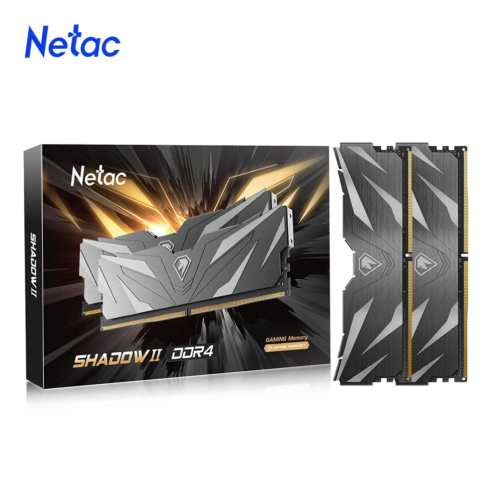Netac DDR4 2666MHz-4800MHz 8gbx2-32GB DDR5 Memory Ram DDR4 Dual Channel AMD Intel XMP for Desktop desktop ram memory desktop memory