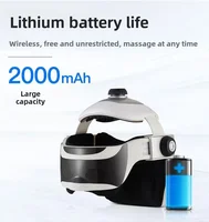 Head Massager Electric Head Physiotherapy Instrument Massage Helmet Hot Compress To Relieve Fatigue and Migraine 4