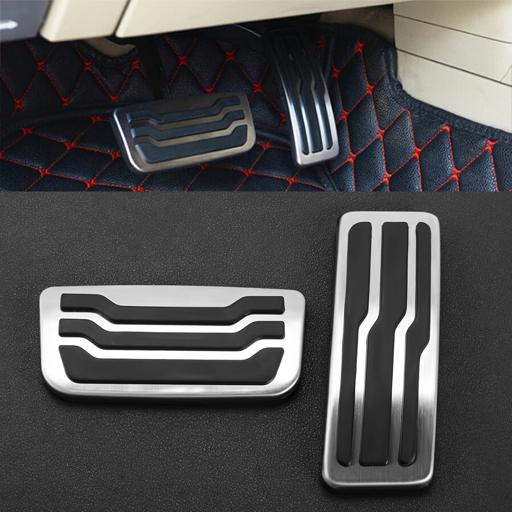 Car Pedals for Ford Explorer Classic U502 2011~ Accelerator Brake Stainless Steel Non-slip Pedal Pads 2015