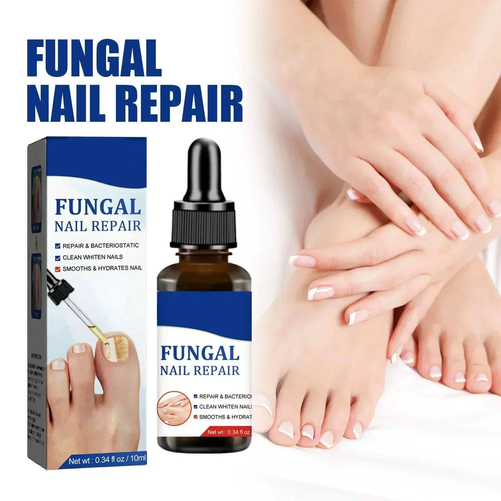 Toenail Nail Fungus Treatment Device for Foot Nail Fungus Essential Oil Onychomycosis Care nail fungus treatment
