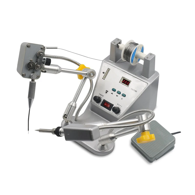 

NEW 120W Precision Digital Automatic Tin Machine Adjustable Tin Speed Soldering Machine Automatic Soldering Station Machine