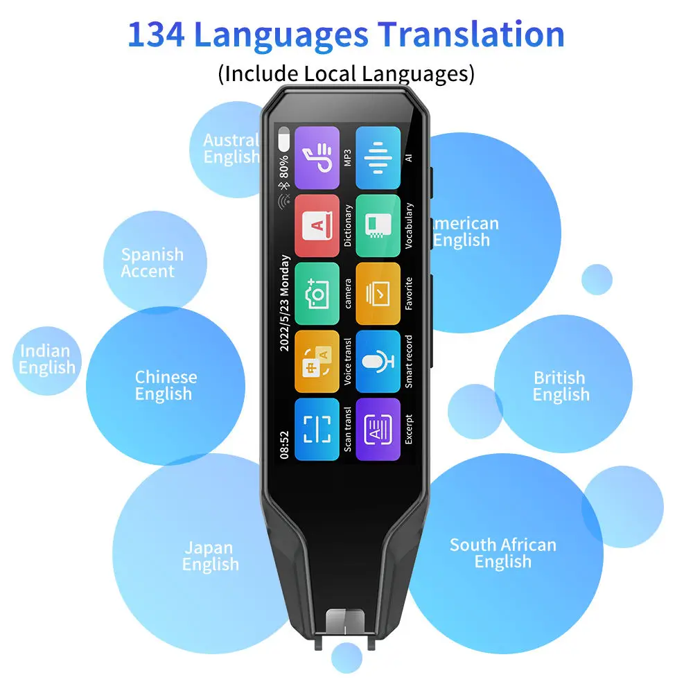 Multi-functional translation pen primary school point reading pen scanning middle school English intelligent general use