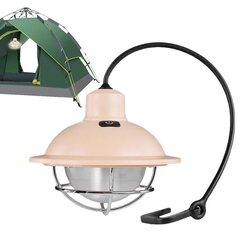 

Camping Light For Tent 1200mАh Rechargeable Lamp IPX4 Waterproof Camp Lantern TYPE-C Fast Charge 1200mAh Long Battery Life
