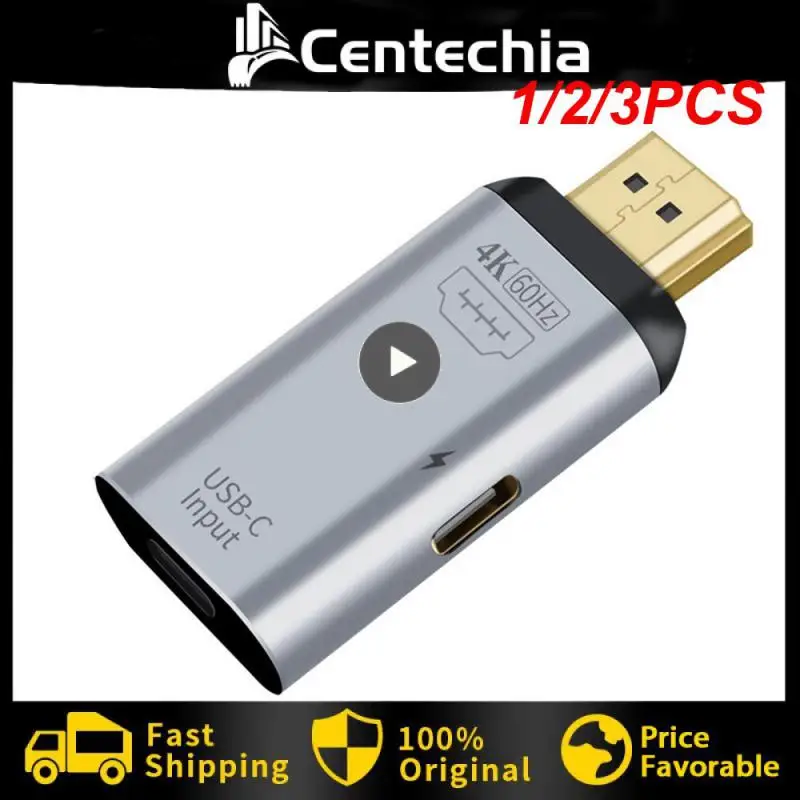 Adattatore Di Tipo C 1/2/3Pcs 4K A Dp/Hdmi-Compatibile/Cavo Mini Dp Tipo C A Adattatore Thunderbolt 3 Per Telefono Laptop Tipo C