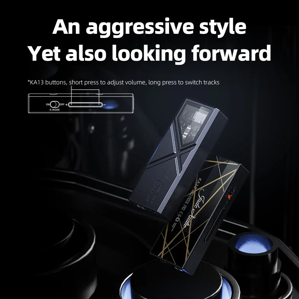 FiiO KA13 مضخم ضوت سماعات الأذن الصغير المحمولة سط...