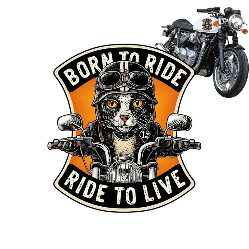 

Unique Stickers For Car Window Laptop Motorcycle Cat Decals For Cars Long Lasting Colors Eye Catching Design Selected Material