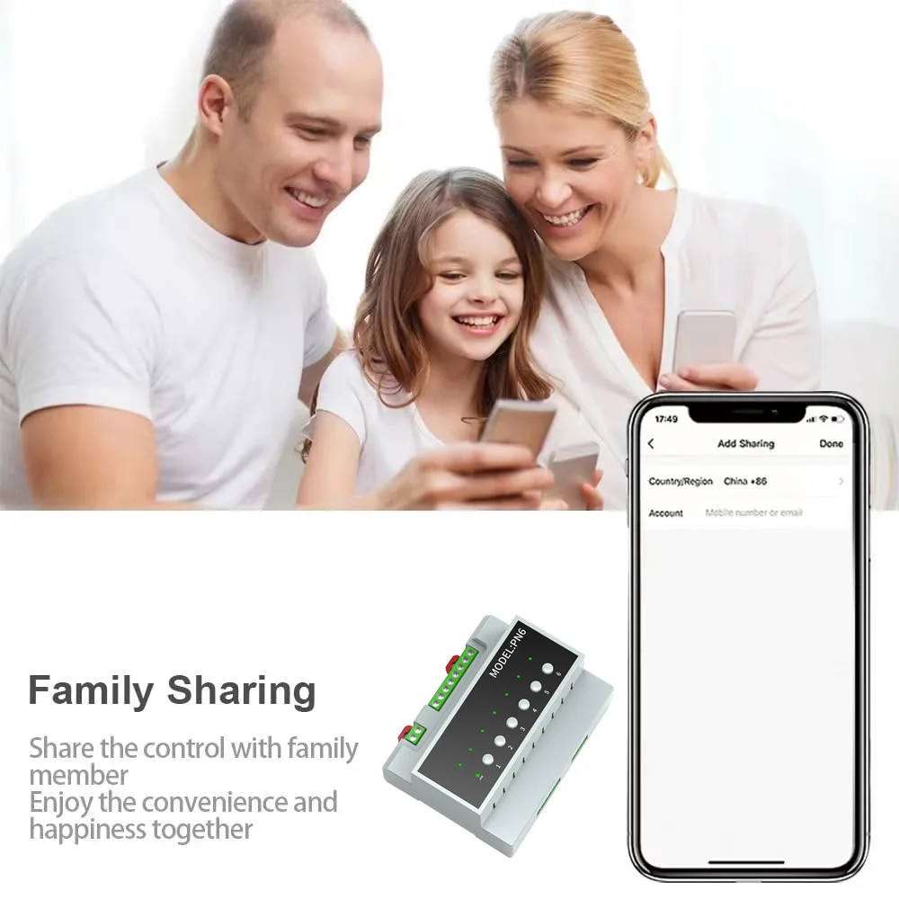 Jianshu Tuya Smart home Wifi Zigbee Relay Smart Switch Smart Light Switch Wireless Remote Control Switch 6-16CH Power Remote Controller 16A Alexa Google Home APP Voice Control
