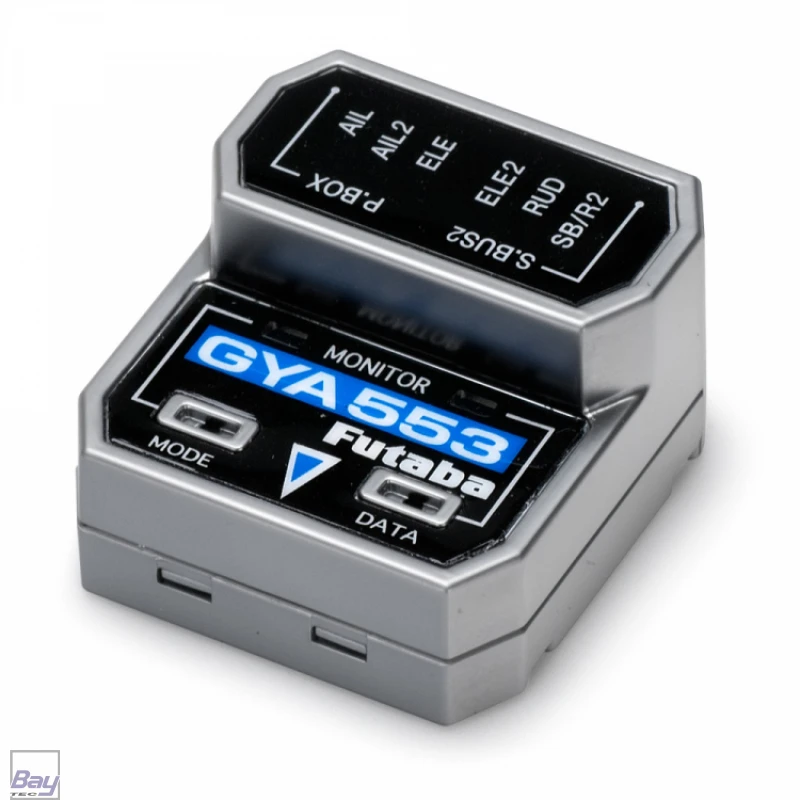 FUTABA GYA553飛行機用6軸ジャイロ Futaba S-FHSS送信機とバインドして