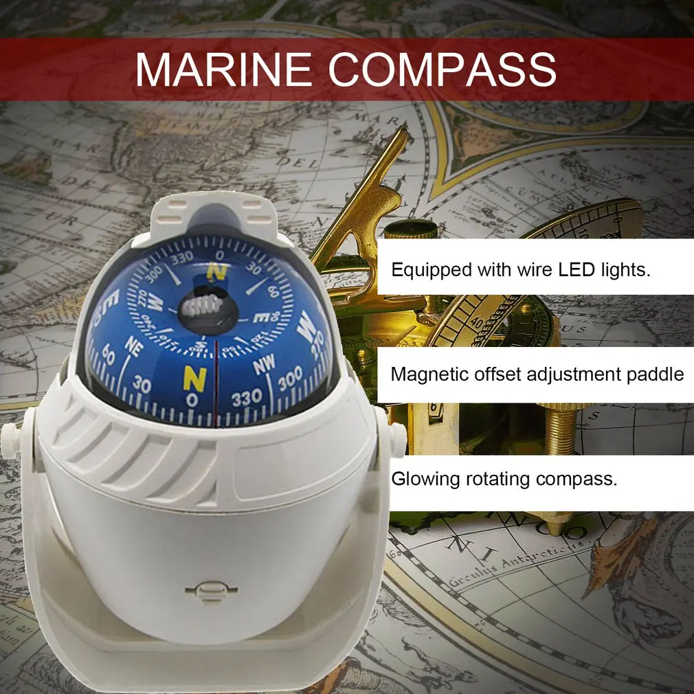 Boussole militaire maritime Navigation, Tableau de bord numérique