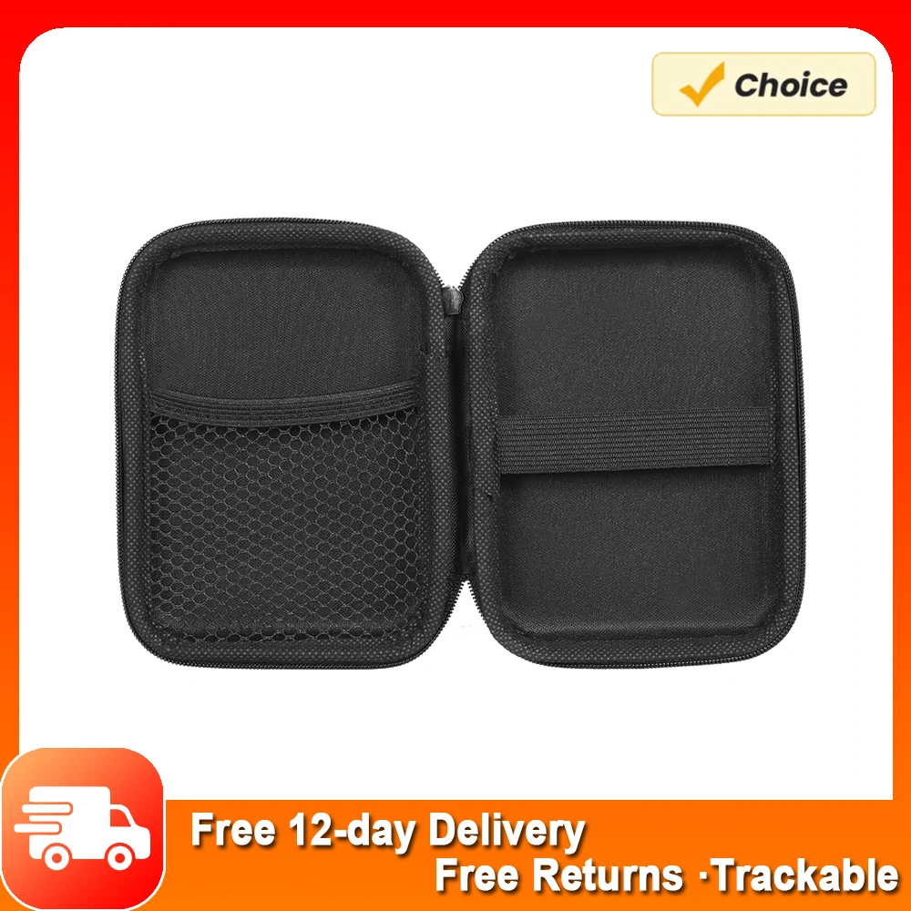 EVA Shockproof 2.5 inch Hard Drive Carrying Case Pouch Bag 2.5" Hard Disk Carrying Case EVA + PU surface Material portable hard drive bag hard drive case