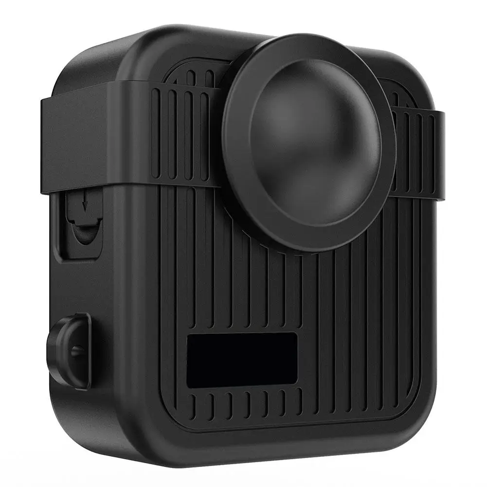2026 GoPro MAX2 용 실리콘 보호 케이스 충격 방지 스크래치 방지 렌즈 커버 보호 쉘 배터리 사이드 커버 보호
