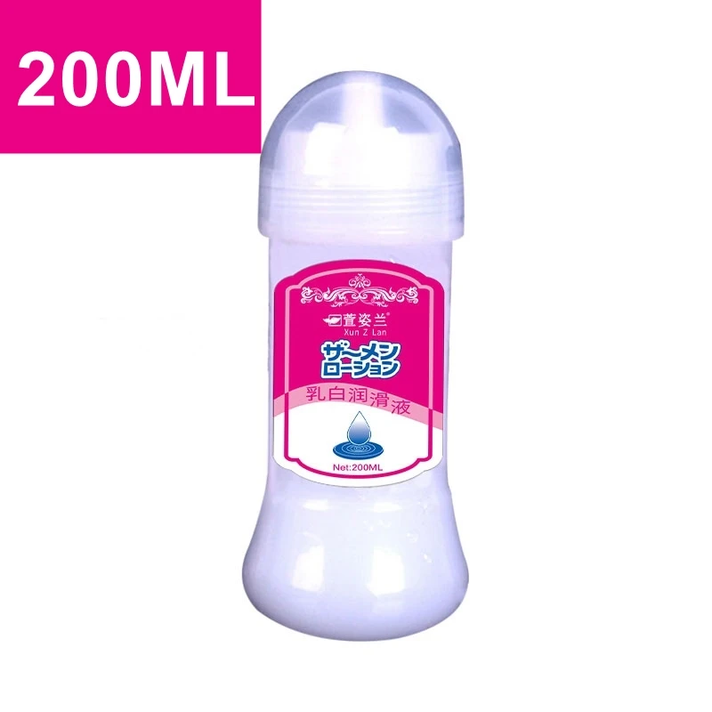 Water-Based Lubricant Imitation Semen Odorless Lubricant Zero Residue Improve Sexual Adult Sexual Products for Sex Toy Anal Sex