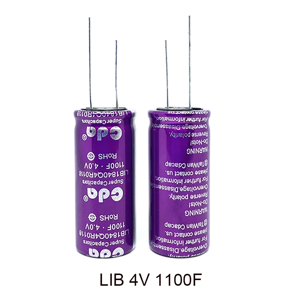 LIB CDA Super Capacitors Lithium Ion Capacitor 4V 1100F LIB1840Q4R0118